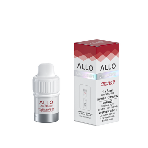 ALLO ULTRA 10K DISPOSABLE POD Pomegranate Ice