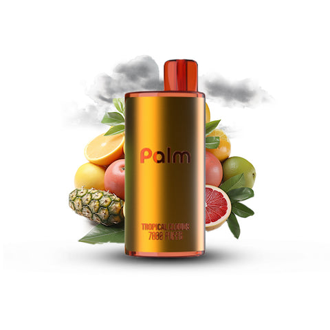 POP PALM TROPICAL CLOUDS