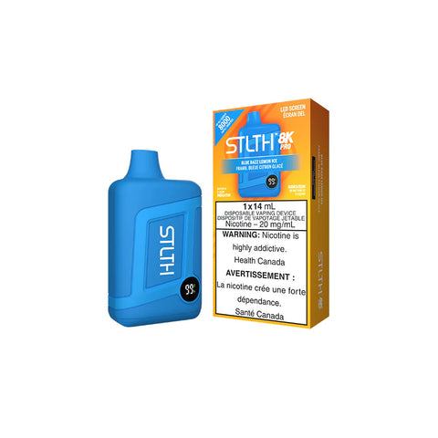 STLTH 8K PRO DISPOSABLE - BLUE RAZZ LEMON ICE