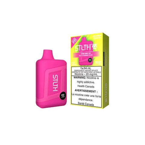STLTH 8K PRO DISPOSABLE - CITRUS BURST ICE