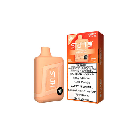 STLTH 8K PRO DISPOSABLE - PEACH MANGO ICE