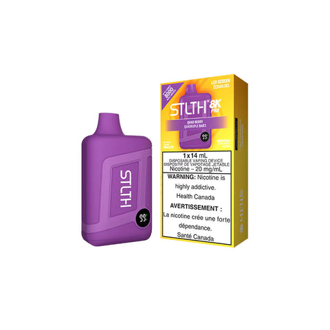 STLTH 8K PRO DISPOSABLE - QUAD BERRY