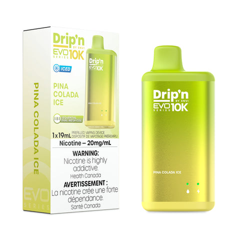 Drip'n by Envi EVO Series 10k Disposable - Pina Colada Ice