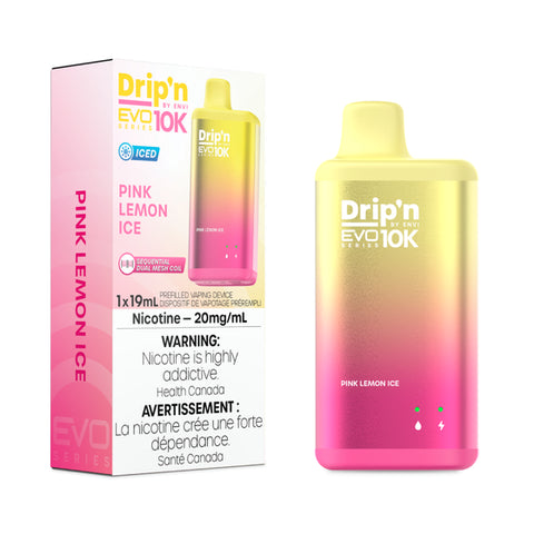 Drip'n by Envi EVO Series 10k Disposable - Pink Lemon Ice