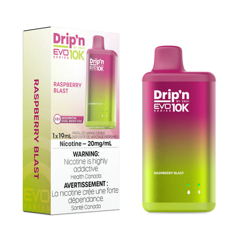 Drip'n by Envi EVO Series 10k Disposable - Raspberry Blast