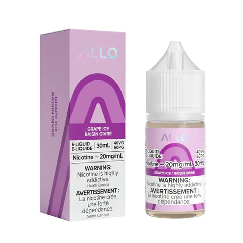 Allo E-Liquid - Grape Ice