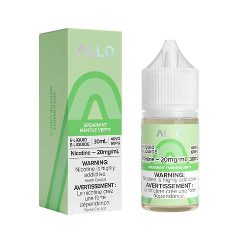 Allo E-Liquid - Spearmint