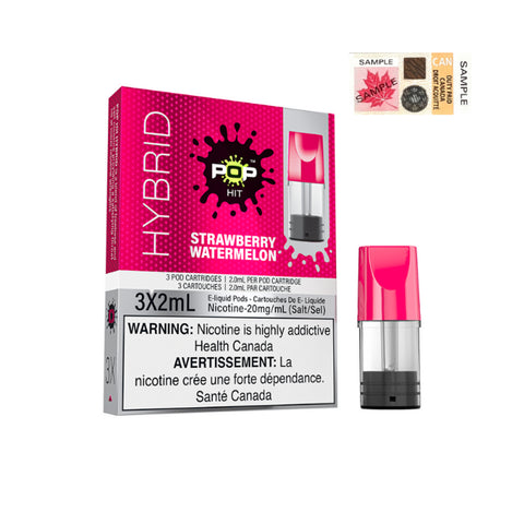 Pop Pods Hybrid 2% STRAWBERRY WATERMELON