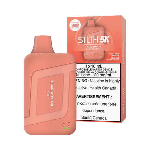 STLTH BOX 5K DISPOSABLE- ORANGE PEACH CE