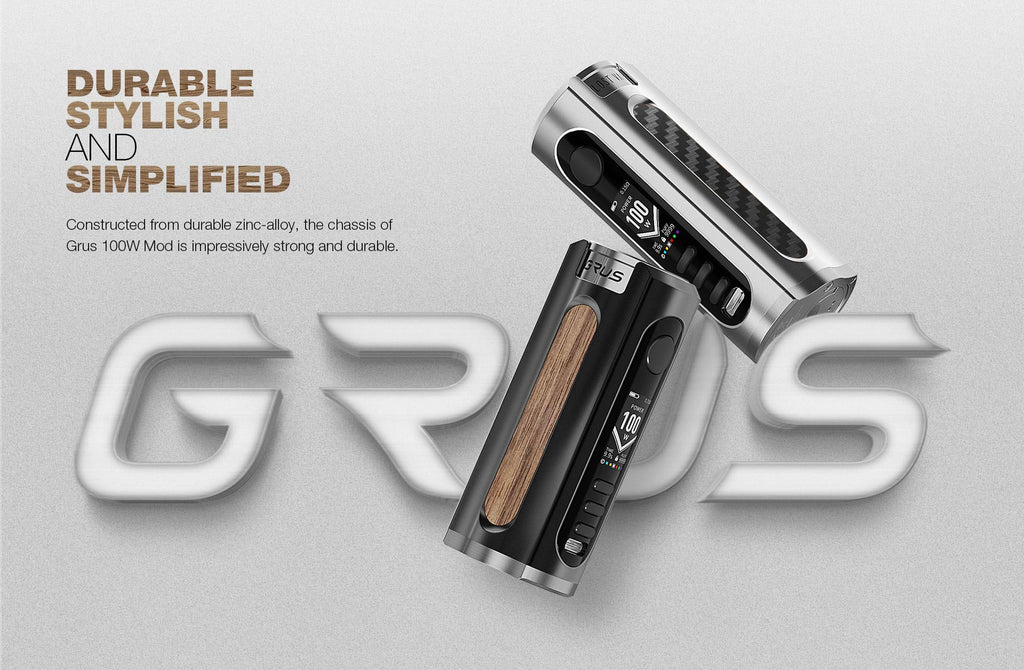 LOST VAPE GRUS 100W BOX MOD Big East Vapor Company LOST VAPE GRUS 100W BOX MOD Big East Vapor Company