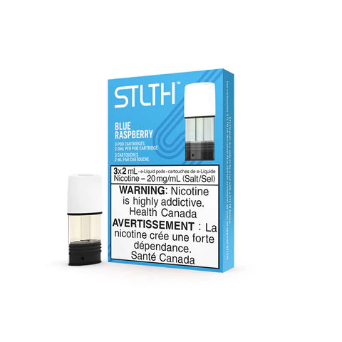 STLTH POD PACK BLUE RASPBERRY (3 PACK)