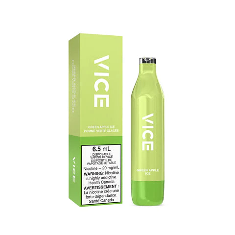 VICE 2500 DISPOSABLE - GREEN APPLE ICE