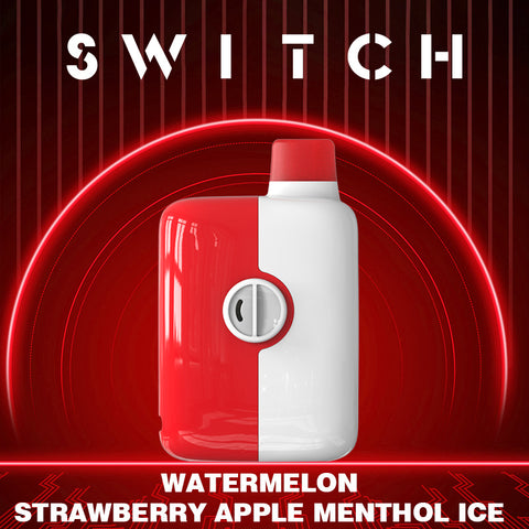MR FOG SWITCH WATERMELON STRAWBERRY APPLE MENTHOL ICE 5500