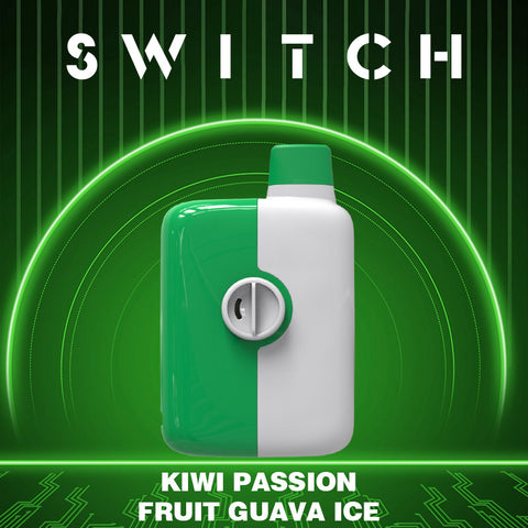 MR FOG SWITCH 5500 PUFFS KIWI PASSION FRUIT GUAVA ICE