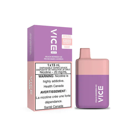 VICE BOX DISPOSABLE - PEACH BERRIES ICE