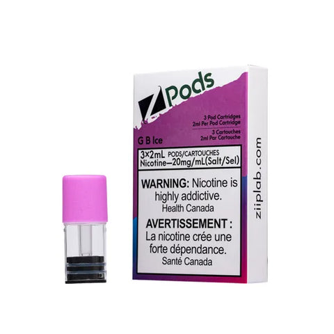 Ziip S-Pod Pack - GB Ice 3/PK