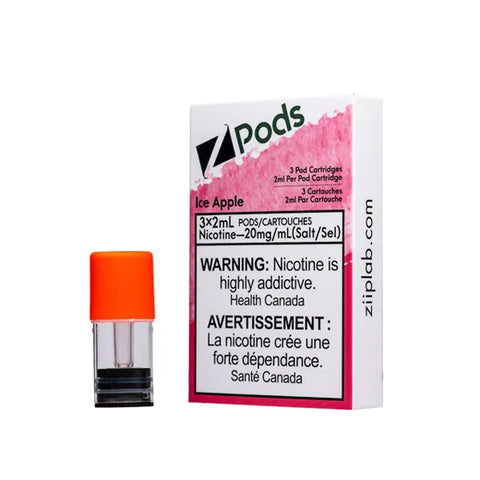 Ziip S-Pod Pack - Ice Apple 3/PK