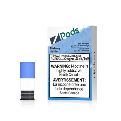 Ziip S-Pod Pack - Blueberry 3/PK