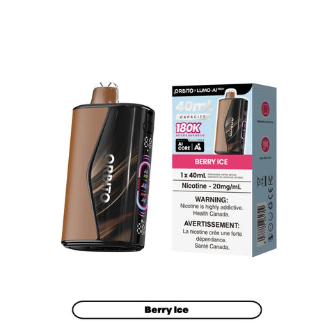 Orbito Lumo AI Pro+ 180K (20mg) - Berry lce
