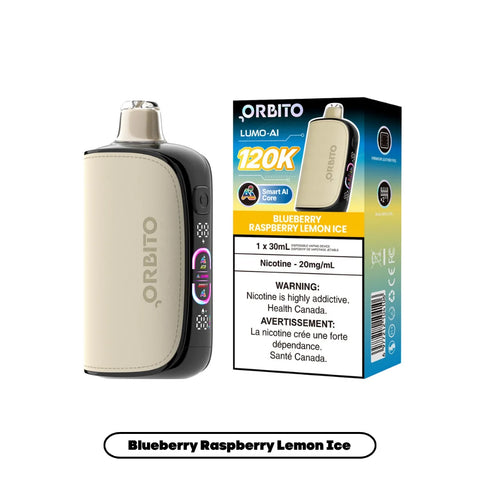 Orbito Lumo AI 120K (20mg) - Blueberry Raspberry Lemon Ice