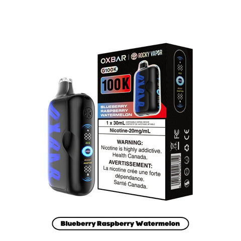 Rocky Vapor Oxbar G100K Blueberry Raspberry Watermelon