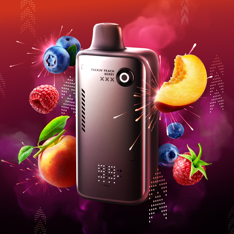 Flavour Beast Alpha Disposable - Packin' Peach Berry