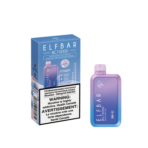 ELF BAR 10K BLUE RAZZ ICE