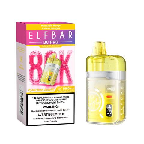 ELFBAR 80K BC Pro Disposable - PINEAPPLE MANGO