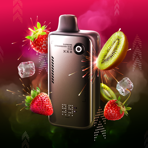 Flavour Beast Alpha Disposable - Supreme Strawberry Kiwi Iced