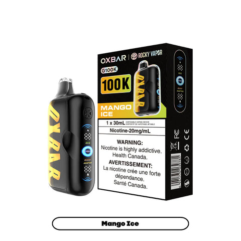 Rocky Vapor Oxbar G100K Mango Ice