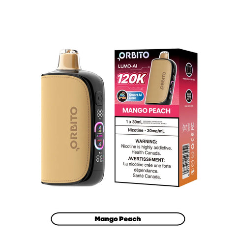 Orbito Lumo AI 120K (20mg) - Mango Peach