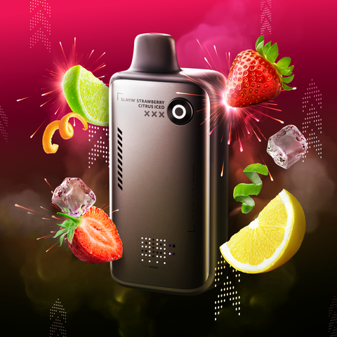 Flavour Beast Alpha Disposable - Slayin' Strawberry Citrus Iced