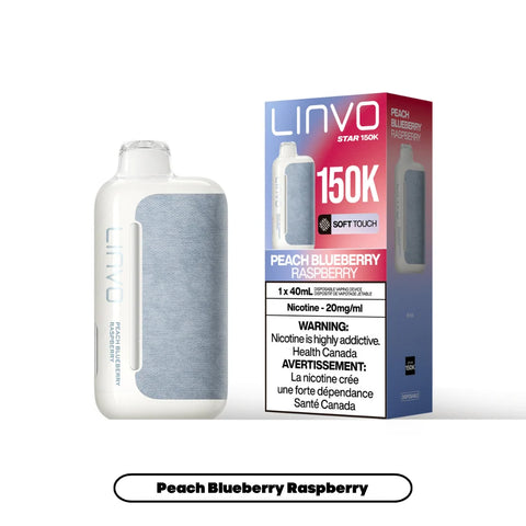 Linvo Star 150K - Peach Blueberry Raspberry