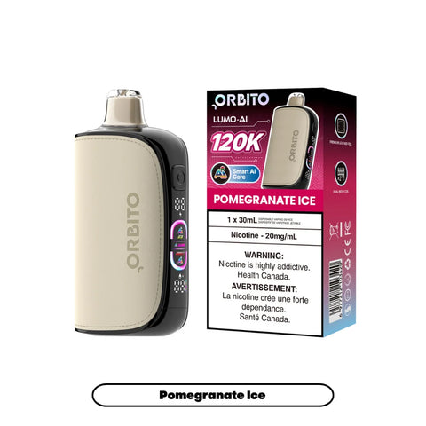 Orbito Lumo AI 120K (20mg) - Pomegranate lce