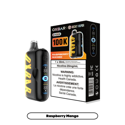 Rocky Vapor Oxbar G100K Raspberry Mango