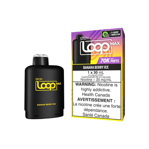 STLTH LOOP MAX POD PACK - BANANA BERRY ICE