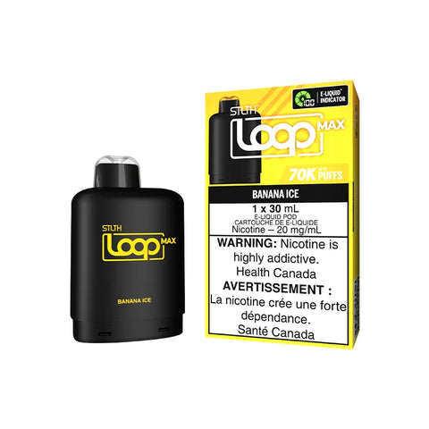 STLTH LOOP MAX POD PACK - BANANA ICE