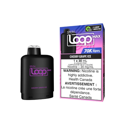 STLTH LOOP MAX POD PACK - CHERRY GRAPE ICE