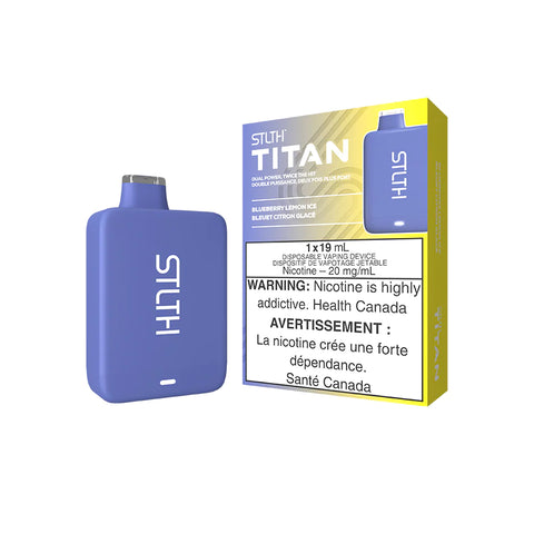 STLTH TITAN DISPOSABLE - BLUEBERRY LEMON ICE