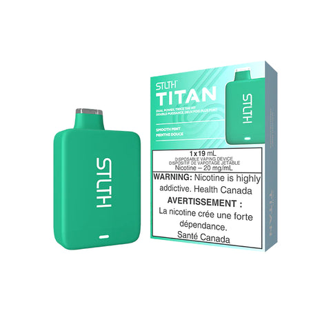 STLTH TITAN DISPOSABLE - SMOOTH MINT