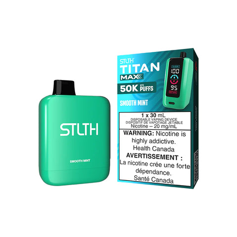 STLTH TITAN MAX DISPOSABLE - SMOOTH MINT