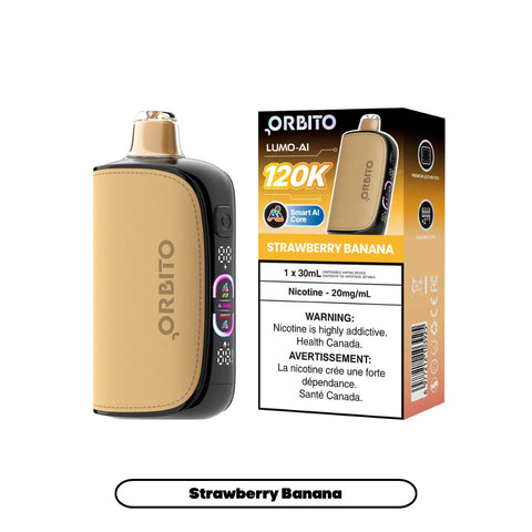 Orbito Lumo AI 120K (20mg) - Strawberry Banana