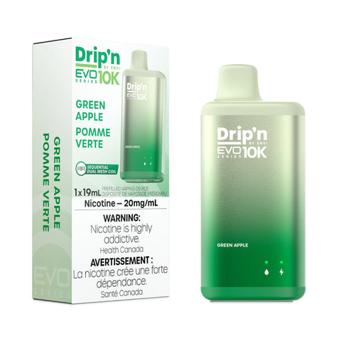 Drip'n by Envi EVO 10K Series Disposable - Green Apple