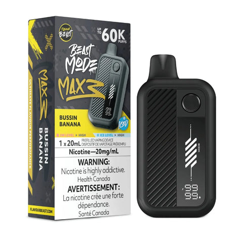 Flavour Beast Beast Mode Max 3 - Bussin Banana Iced