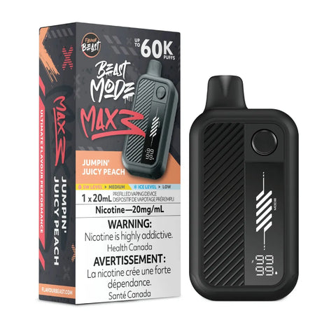 Flavour Beast Beast Mode Max 3 - Jumpin' Juicy Peach