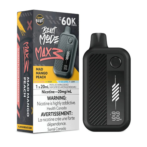 Flavour Beast Beast Mode Max 3 - Mad Mango Peach