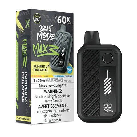 Flavour Beast Beast Mode Max 3 - Pumped Up Pineapple Iced