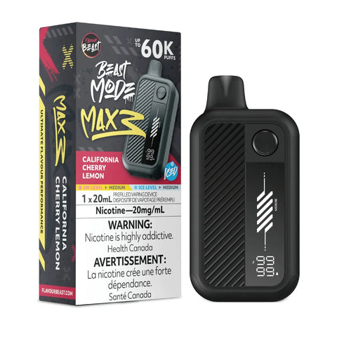 Flavour Beast™ Beast Mode Max 3 - California Cherry Lemon Iced