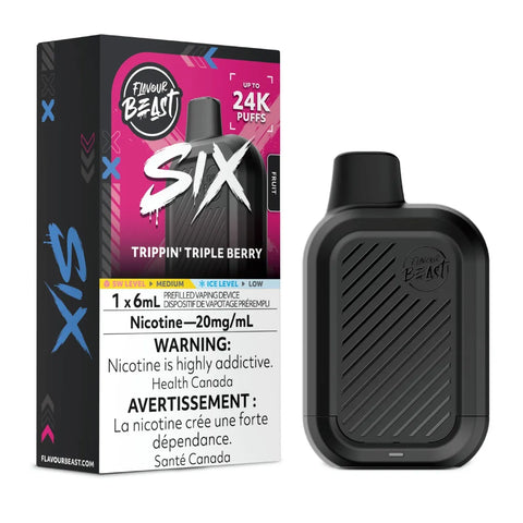 Flavour Beast™ SIX - Trippin' Triple Berry