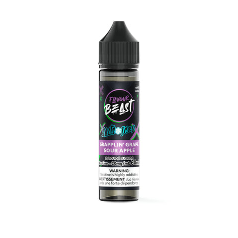 Flavour Beast E-Liquid - Grapplin' Grape Sour Apple